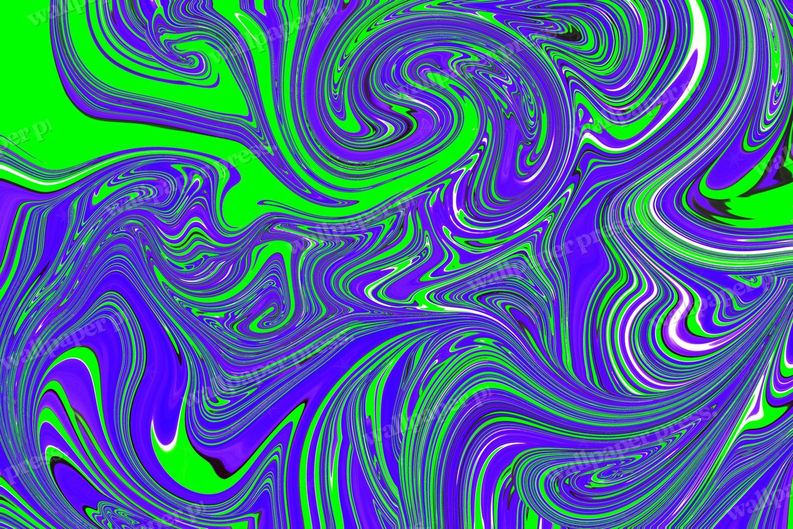 Green And Purple Harmony